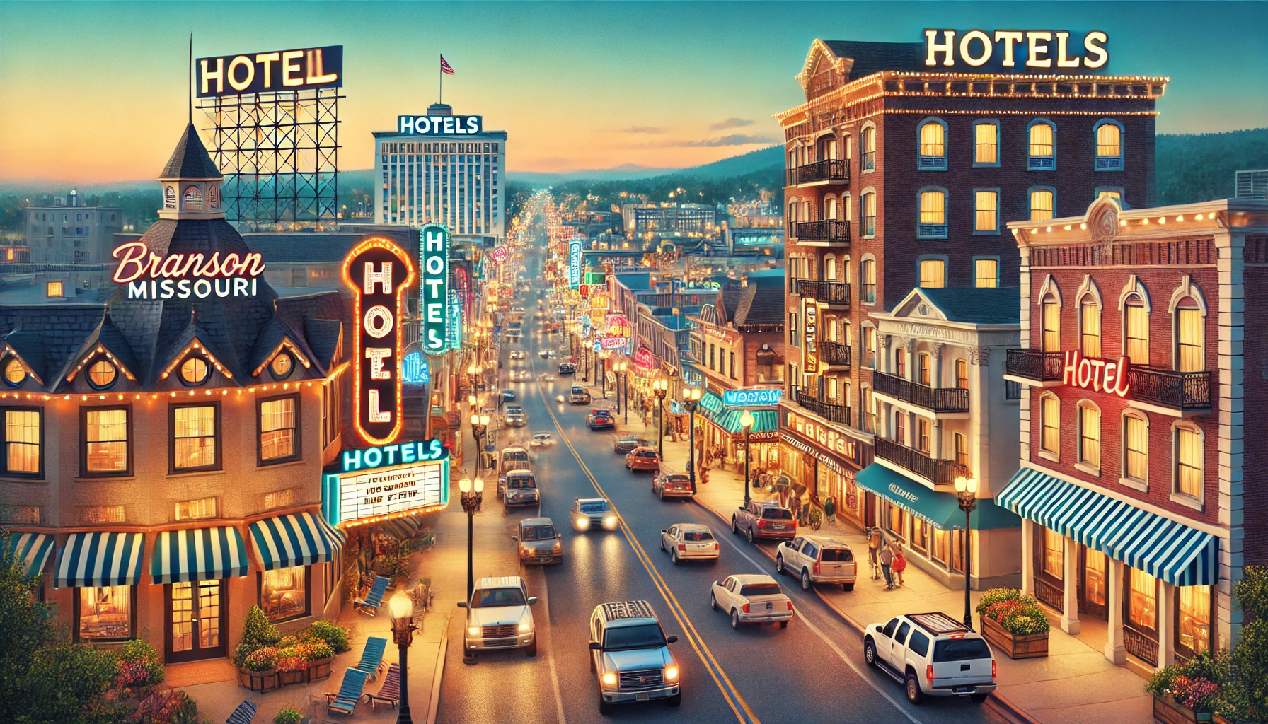 Hotels in Branson MO on the Strip