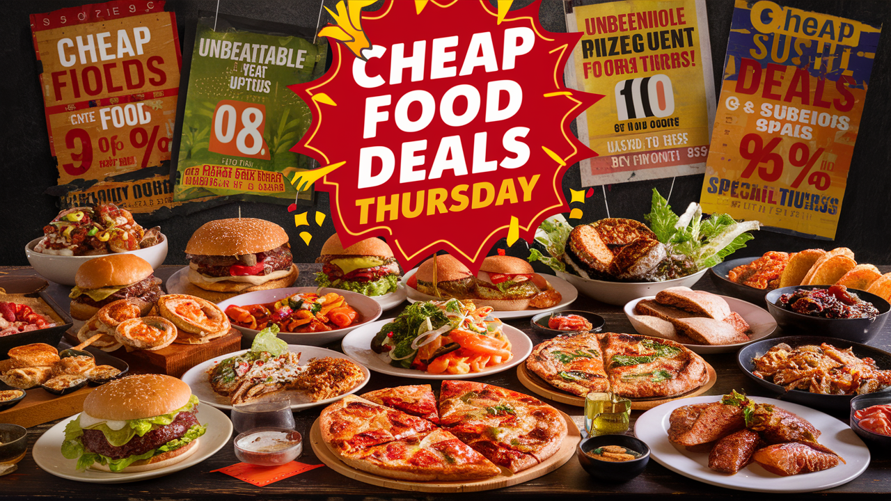 Cheap Food Deals Thursday